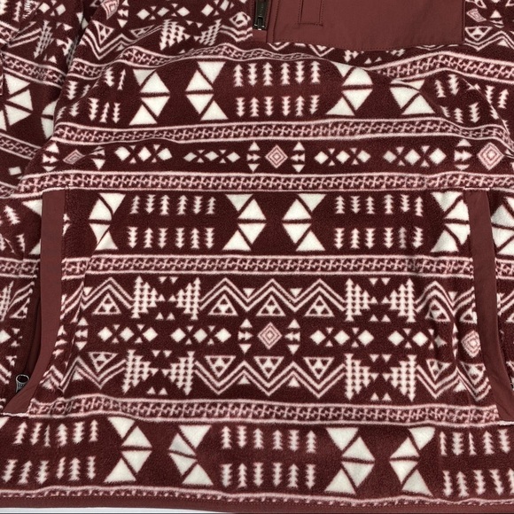 Duluth Trading Co Men's Checkpoint Fleece Pattern 1/4 Zip Mock Pullover. Size XL - Picture 7 of 7